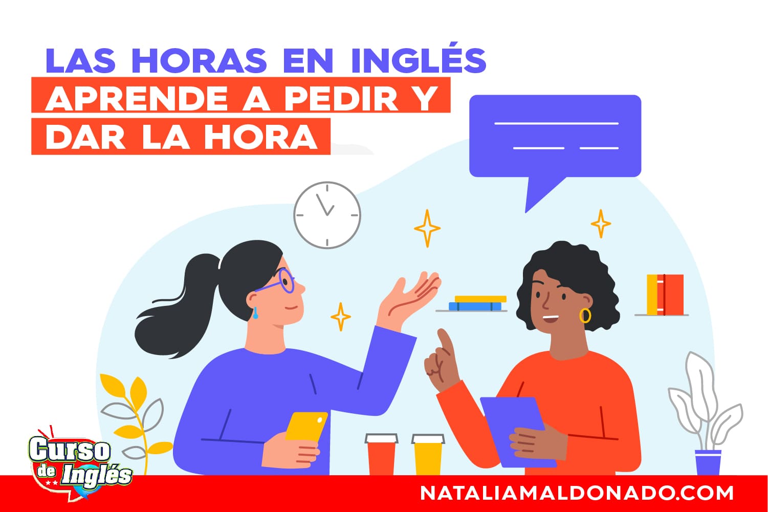 Las horas en inglés
