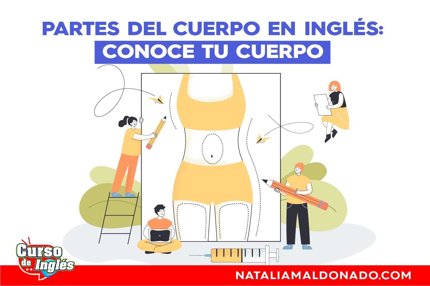 Partes del cuerpo en inglés: Conoce tu cuerpo