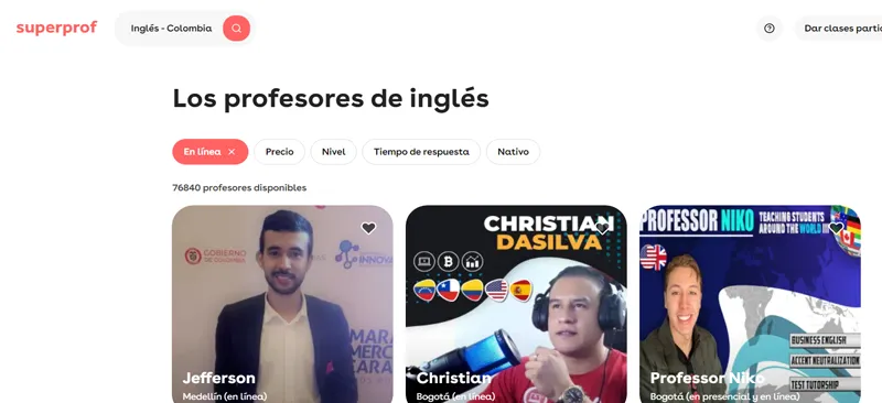 Superprof: aprende ingles con los mejores profesores online &ndash; Ingles Con Natalie Maldonado